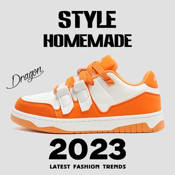 Обувки За Жени на Маркови маратонки 2023, Пролетно-летни Модни мъжки ежедневни маратонки за скейтборд, Дишащи Дамски обувки в стил уличном