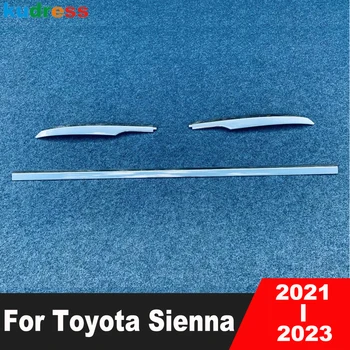 Тампон На Задна Броня Toyota Sienna LE 2021 2022 2023 Хромирани Тампон На Долния Формоване Задната Броня на Автомобила Външни Аксесоари