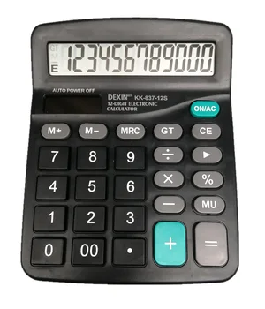 Енергоспестяващ 12-цифрен научен калкулатор, офис финансов калкулатор, специални изпити за студенти, Калкулатор, с двойно предназначение на слънчеви батерии