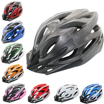 Велосипеден шлем с комфортна подплата, Леки, Кухи, Мъжки, Женски, Регулируема, За Езда, за защита на главата, под наем, МТБ каска, нов