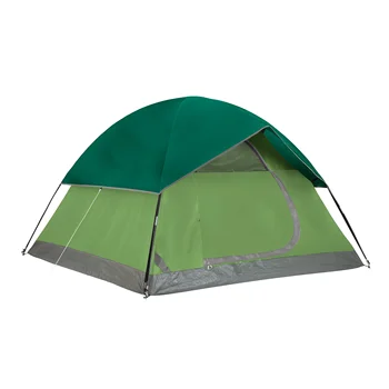 Sundome на 3 лица, 7 x 7 x 4 метра. Палатка WeatherTec Лагер, Елово-зелен