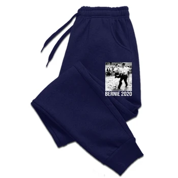 Бърни Сандърс Протестира Срещу Ареста, спортни панталони с дълъг ръкав, Дизайнерски Мъжки панталони в стил хип-хоп, мъжки панталони и панталони от Памук на открито