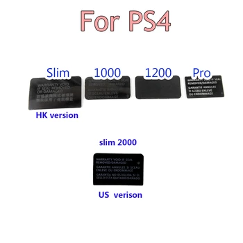 50шт За Playstation 4 PS4 1000 1100 1200 slim 2000 pro Корпус на конзолата Черупката е Тънка Черна Задната етикет на Етикет, Стикер Стикер Печат