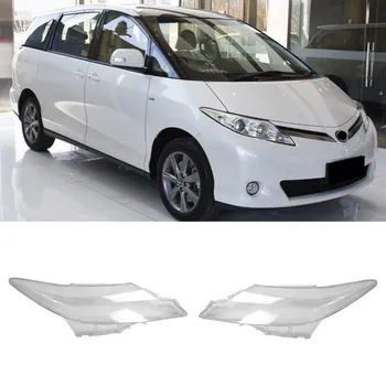 За Toyota Previa/Estima Aeras 2009-2015 Капак отпред фарове Стъклена леща фарове Капак на корпуса на лампата в ляво
