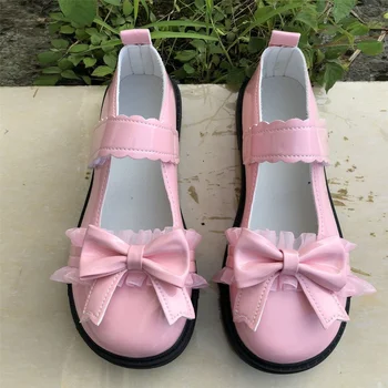 Пролетно дамски обувки в стил Лолита