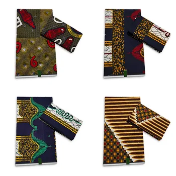 2023 neueste Mode Afrikanische Wachs, Тъкан 100% Baumwolle Nigeria Ankara Wachs Stoffe Block Drucke Batik Dutch Hohe Qualität Näh