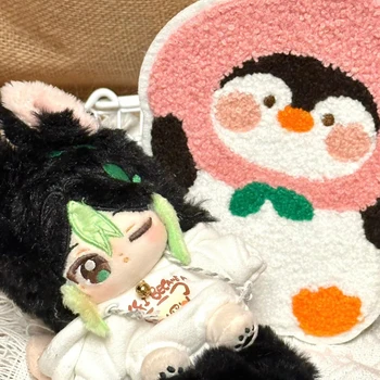 Аниме Tighnari Genshin Impact Сладък плюшен кукла с Ушите си на звяра 10 см, Без Скелет, Одевающаяся в Плюшеното Чудовище, Cosplay, Коледен подарък