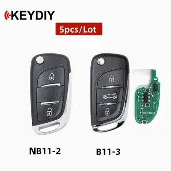 5 бр. KEYDIY NB серия NB11-2/3 БУТОНА Универсално Дистанционно Автомобилен ключ За KD900/KD-X2/URG200/KD MINI Key Програмист DS стил