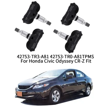4 бр. Подмяна на датчик за налягане в гумите TPMS За Honda Civic Odyssey CR-Z Fit 42753-TR3-A81 42753-TR0-A81