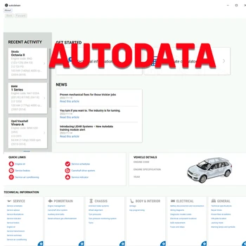 2024 Онлайн акаунт, абонирайте се за една година за Alldata Mitchell Identifix Autodata, Информация за софтуера за ремонт на автомобилна работилница