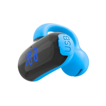 Слушалки F20 с костна проводимост Bluetooth 5.3 С дълъг режим на готовност Отворена Безжична Слушалка Bluetooth Слушалки Спортни MP3 слушалки 88 часа