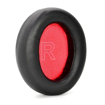 Замяна възглавница за уши, поролоновый калъф, амбушюры, мека възглавница за цял живот Q10/Q10 Bluetooth Слушалки (червен)