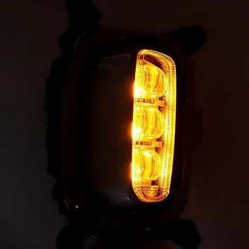 2 бр. Автомобили Дневната Спиране лампа Дневна Светлина, Фарове за мъгла LED Модификация на автомобила за Kia KX3 Seltos 2020