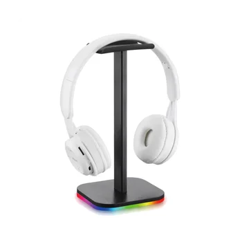 RGB Поставка За слушалки Детска Слушалки Притежател на Настолен Дисплей Led База USB Светлини За Пикап Скоба За Подкрепа слушалки-A