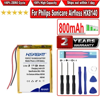 Батерия HSABAT 800 mah за Philips Sonicare Airfloss HX8140 HX8230 HX8240