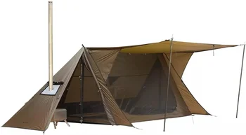 20 Свръхлеки палатки за отопление с домкратом за пещи | Две брезентовыми опори и две палаточными мнения