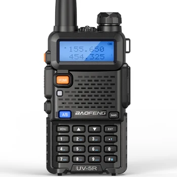 Baofeng UV-5R Преносима радиостанция 5 W Преносим Шунка CB Радио двойна лента VHF/UHF FM-Радиоприемник Двустранно Радио Ловно UV-82 UV-9R Plus