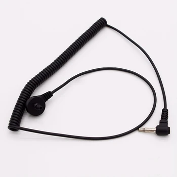 Слушалки с акустична тръба 3,5 мм Само за слушане С аксесоари за слушалки, Прозрачна спирала, Gag за уши с акустична въздушна тръба