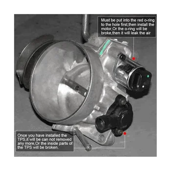 Комплект сензор за положение на педала на газта TPS и регулаторен клапан за празен ход за LS Chevy GM