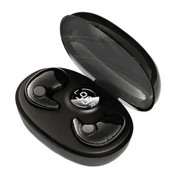 Слушалки за Сън S39 Mini Auriculares Bluetooth Невидим Шум Хендсфри За Сън С Намаляване на Шума Слушалки Втулки Работят Беспроводно Зво Q3U7