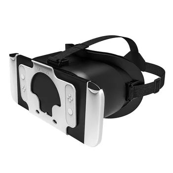 Очила за виртуална реалност 3D VR Ергономична слушалка VR, очила за виртуална реалност, Удобна лента за глава, регулируема за Nintendo Switch OLED