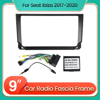 TomoStrong за Seat Ibiza 2017 2018 2019 2020 Г. Рамката на таблото на автомобилното радио на захранващия Кабел CANBUS Авто Видеокабель Тел