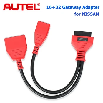 Адаптер портал Autel 16 + 32 за-Nissan Sylphy Добавяне на ключ Без да е необходимо въвеждане на парола за Работа с IM608 IM508