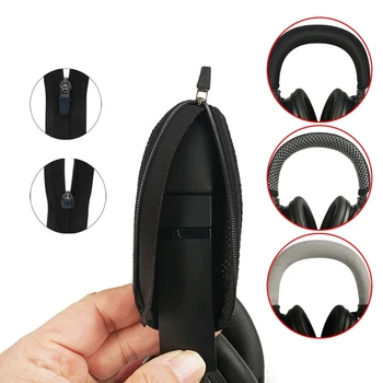 Мека и устойчива на малка перука на темето на главата за слушалки QC45 Beam Cap Попрощайся с мръсни и неудобни повязками на главата