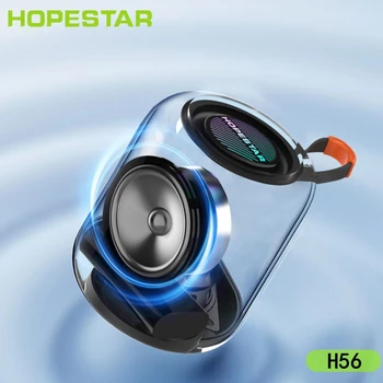 HOPESTAR Външни Bluetooth-колона 10 W Висока мощност Субуфер TWS Силна Безжична Аудио система Звук Портативни говорители за лаптоп