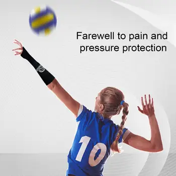 1 Чифт полезни защитни облицовки за ръце, мини еластични волейболни спортни armlets