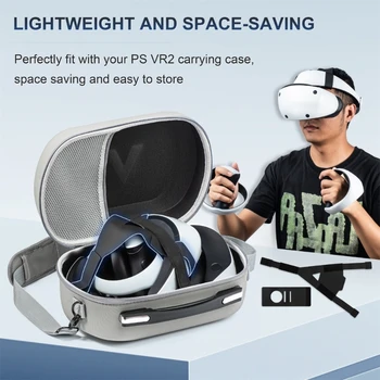 Здрава и регулируема глава каишка, заключване колани, очила PS VR2, комбиниран костюм за слушалки, лесен за употреба опит