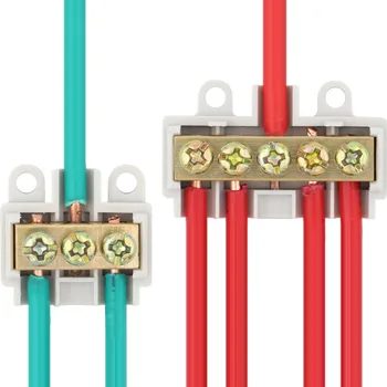 Быстрозажимная разпределителните скоростна електрически кабел Быстрозажимная клемма за свързване на проводници Ответвительная клемма висока мощност Клеммная актуално окабеляване Т-образни, тип