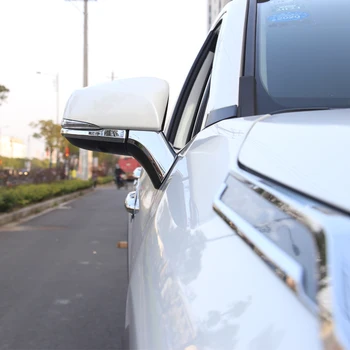 Украса на Огледалото за задно виждане за Кола, Украса на Екстериора, Модификация За Toyota RAV4 2019 2020 ABS Хром