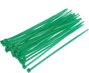 yoeruyo Найлонови Кабелни връзки Дължина от 6 см ширина 0,14 инча с самоблокирующейся цип зелен цвят 150 бр.