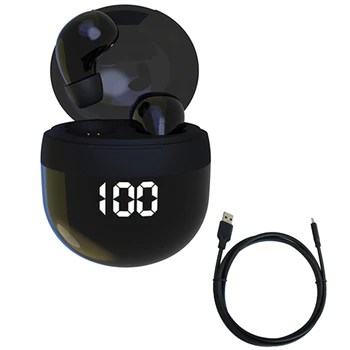 Слушалки SK18 Superbass TWS, безжични слушалки, Bluetooth-слушалки с микрофон, слушалки Smart Touch, слушалките с шумопотискане, невидими