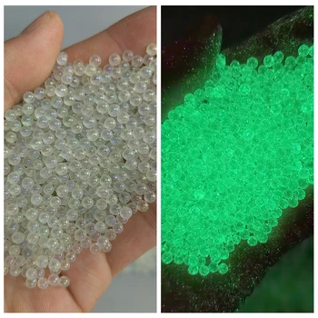 Стъклени Сребристи микрошарики 2-3,5 мм 450 г Ръчно изработени, изпълнен с зыбучими пясъци Материал За Нокти