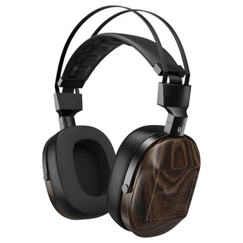 Слушалки PEPI Б60 с 50 мм Мембрана, покрита бериллием, Дървени слушалки Hi-Fi затворена задната слушалки, Слушалки в ушите bl03 bl-max bl-01