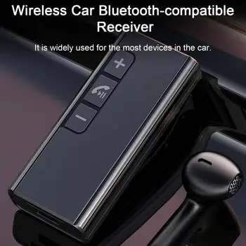 Bluetooth-съвместим приемник стереозвука, Предавател на сигнала HiFi, Авто аудио плейър с жак 3.5 мм, Автомобилен Аксесоар