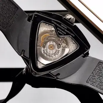 мъжки часовник с автоматичен механичен гумена каишка adventure водоустойчива и модерен бизнес