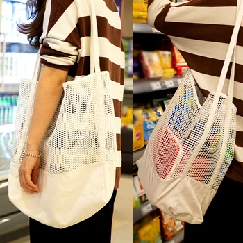 Модни окото чанта, Дамски Окото Выдалбливаемая Плажната опаковка, Холщовая чанта на едно рамо, чанта за пазаруване с голям капацитет