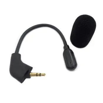 Преносимото слот микрофон 3,5 mm, микрофон за II слот слушалки, слушалки, сгибаемый на 360 градуса, микрофон с дължина 17 см