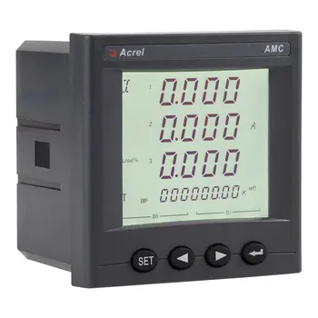 Acrel Горещ Продаваният 5A CT Вход 3P4W 230/400V 3-фазно цифров електромер за лентата на храна