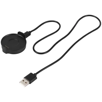 2X Зарядно устройство за смарт часа за Ticwatch Pro, кабел за трансфер на данни чрез USB докинг станция за зареждане, зарядно устройство за часа с устройството за магнитен кабел с дължина 1 м