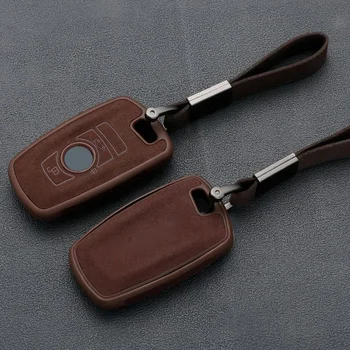 Кожен Калъф За автомобилни ключове от TPU BMW 3 5 6x1 M1 GT F20 F10 F30 520 525 520I 530D E34 E46, Чанта За ключове, Калъф-Ключодържател
