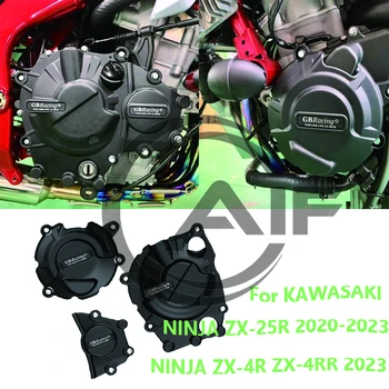Аксесоари За мотокрос Защитен екран корпуса на двигателя на KAWASAKI NINJA ZX-25R 2020-2021-2022-2023 NINJA ZX-4R ZX-4RR 2023