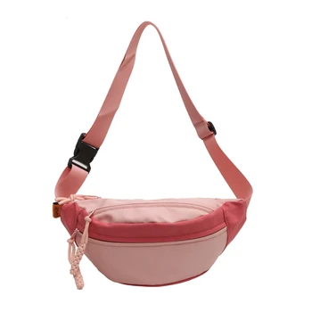 Модерна дамска чанта за колан, Ежедневни дамски поясная чанта и телефон, градинска поясная чанта в стил хип-хоп, мъжка чанта през рамо, Нагрудная чанта