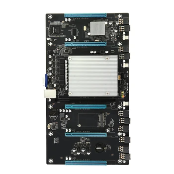 Дънна платка ETH79-X5 H61 Миньор DDR3 5 x PCI-E X16 2.0 MSATA3.0, С подкрепата на 3060 GPU дънната Платка за майнинга криптовалют