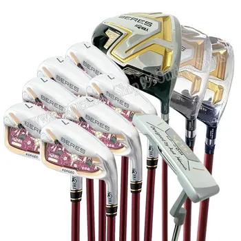 Нови Стикове за голф Женски HONMA BERES S-08 Golf Пълен набор от голф Клубове 13. Loft L Flex Графит Вал Безплатна Доставка