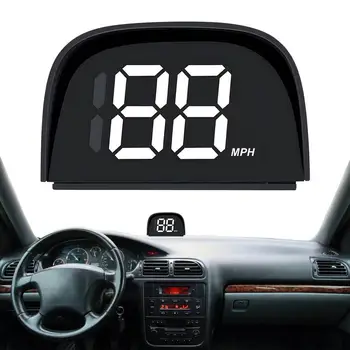 Авто Hud Скоростомер Кола Дисплей за Контрол на скоростта Авто Hud GPS за измерване на Скоростта Предупреждение за превишаване на скоростта на USB е Plug-и-Play Hud Дисплей за контрол на скоростта