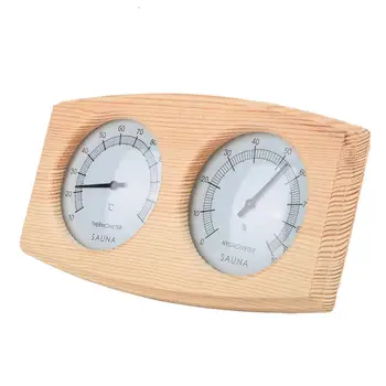 Термометър, парна Влагомер, Температура, Дървена Сауна, влага, Стая 2 на Влажност В 1 Измерителе влажност на въздуха